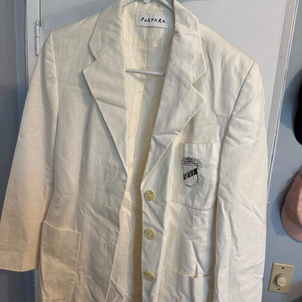 Porter White Blazer Women